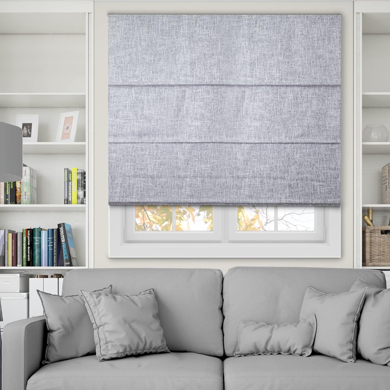 Chicology Roman Shades for Windows - Premium Blackout Shades