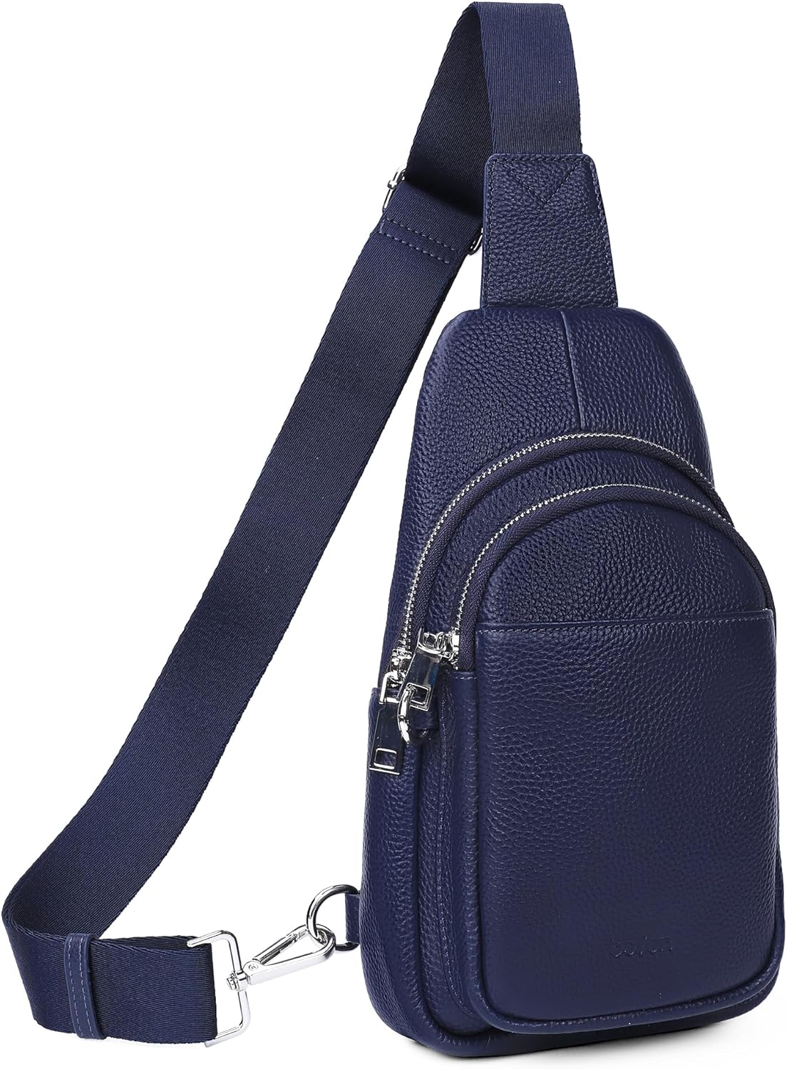 Befen Genuine Leather Small Sling Bag for Women - Anti-Theft Design