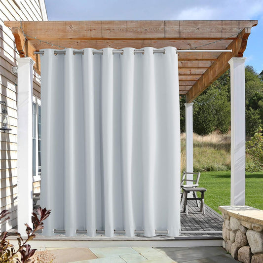 NICETOWN Outdoor Waterproof Patio Curtain for Privacy & Comfort