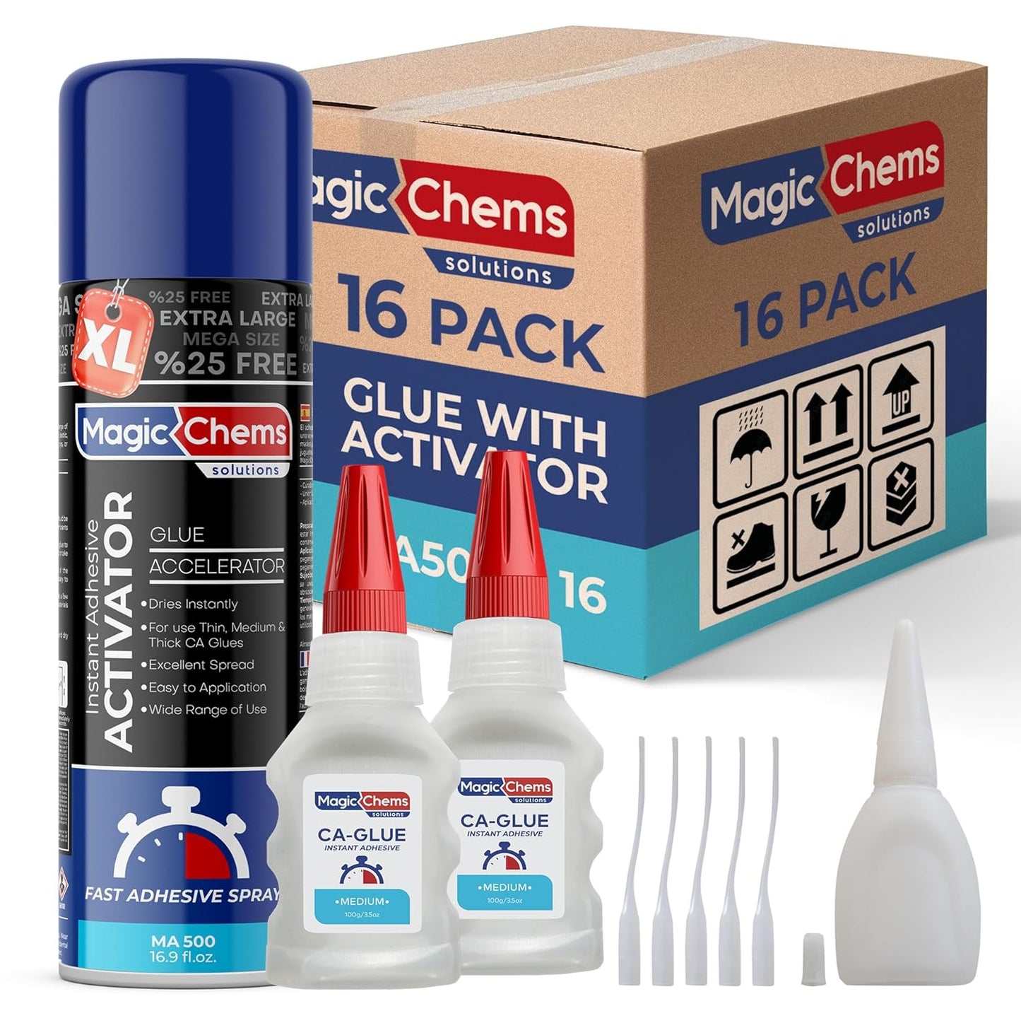 CA Glue with Activator for Strong Bonding and Instant Cures