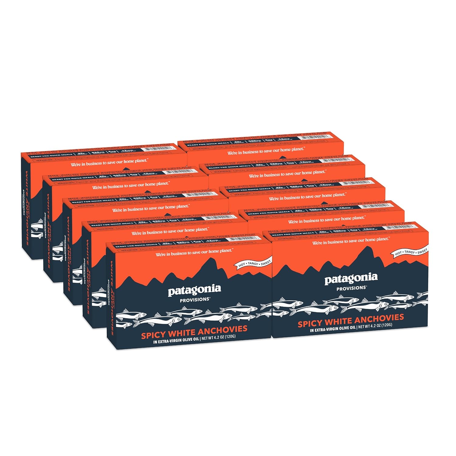 Patagonia Provisions Spicy White Anchovies - Delicious & Nutritious