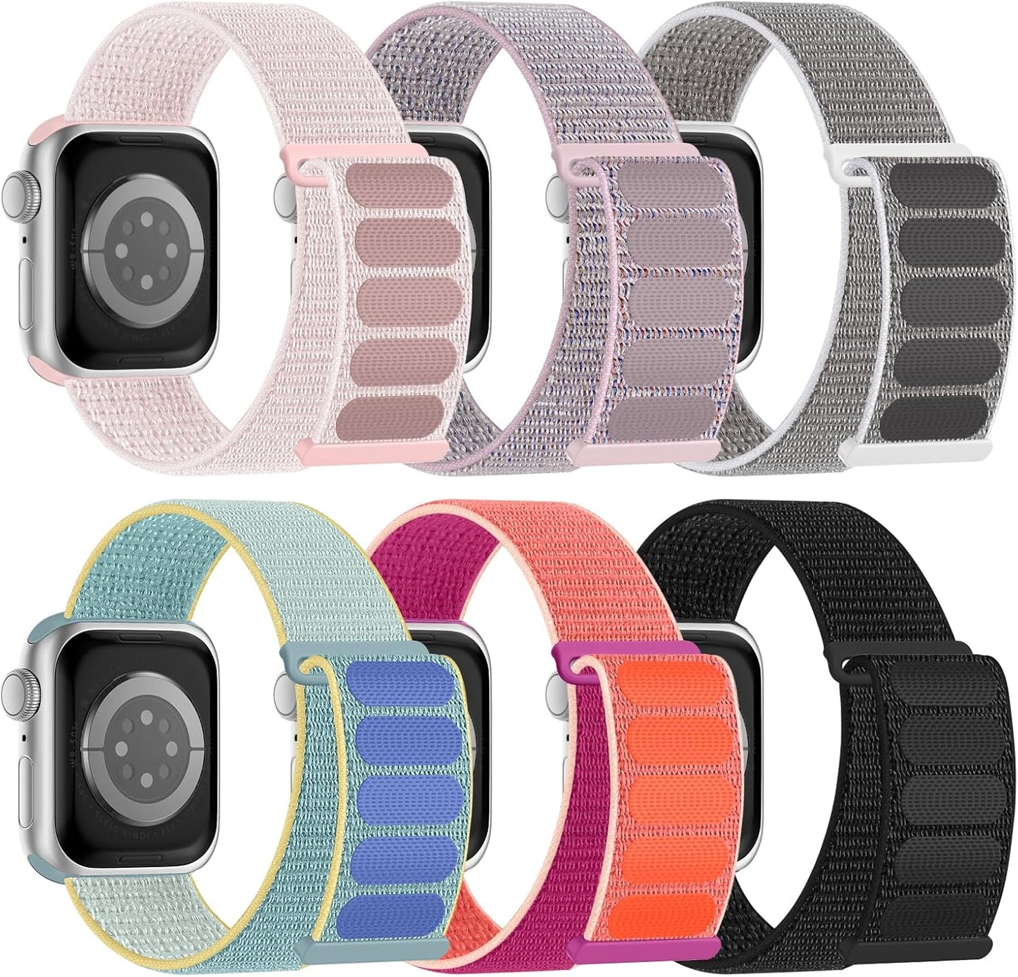 Adjustable Nylon Loop Band for Apple Watch, Honeystraper