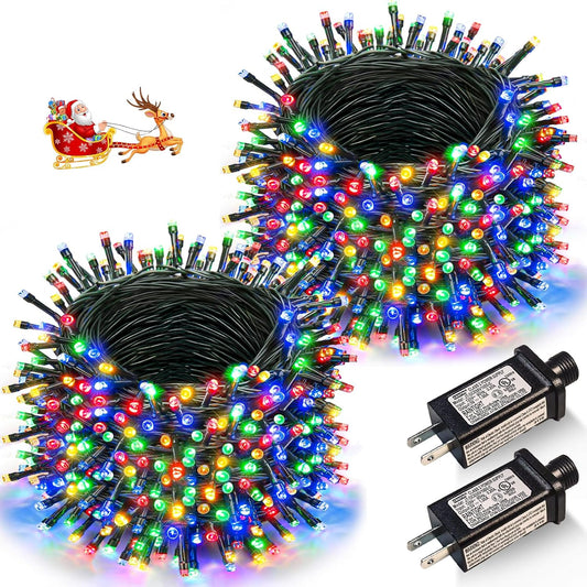 200FT 600LED Christmas Lights Outdoor for Festive Decor