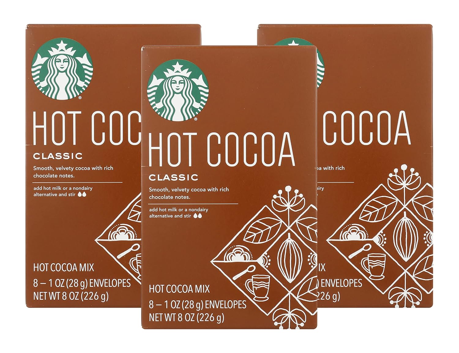 Starbucks Classic Hot Cocoa Mix Packets for Cozy Moments