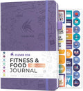 Fitness & Food Journal Nutrition and Workout Planner - 3-Month Goal
