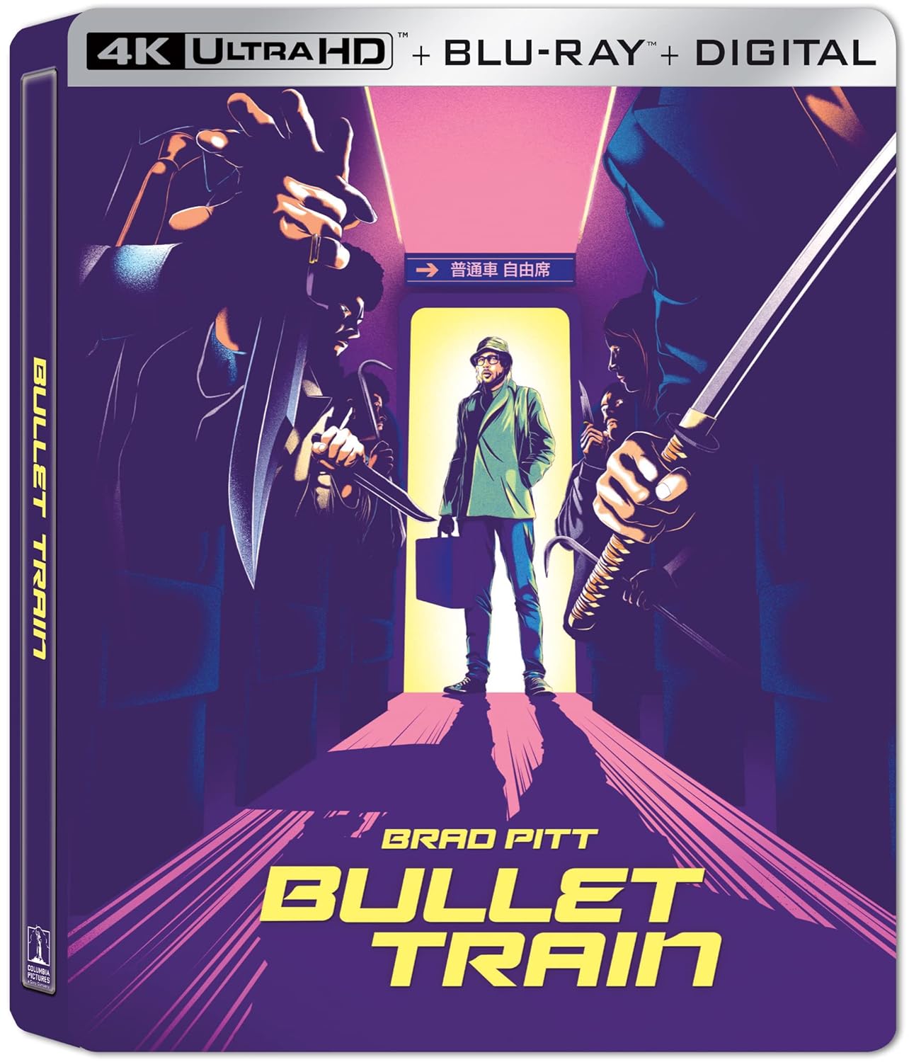 Bullet Train 4K UHD Blu-ray Digital - A Thrilling Action Ride
