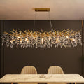 Modern Tree Branch Chandelier 16 Lights Rectangular 59in - Luxury