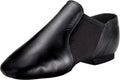Linodes Leather Upper Jazz Shoe Slip-on for Men and Women