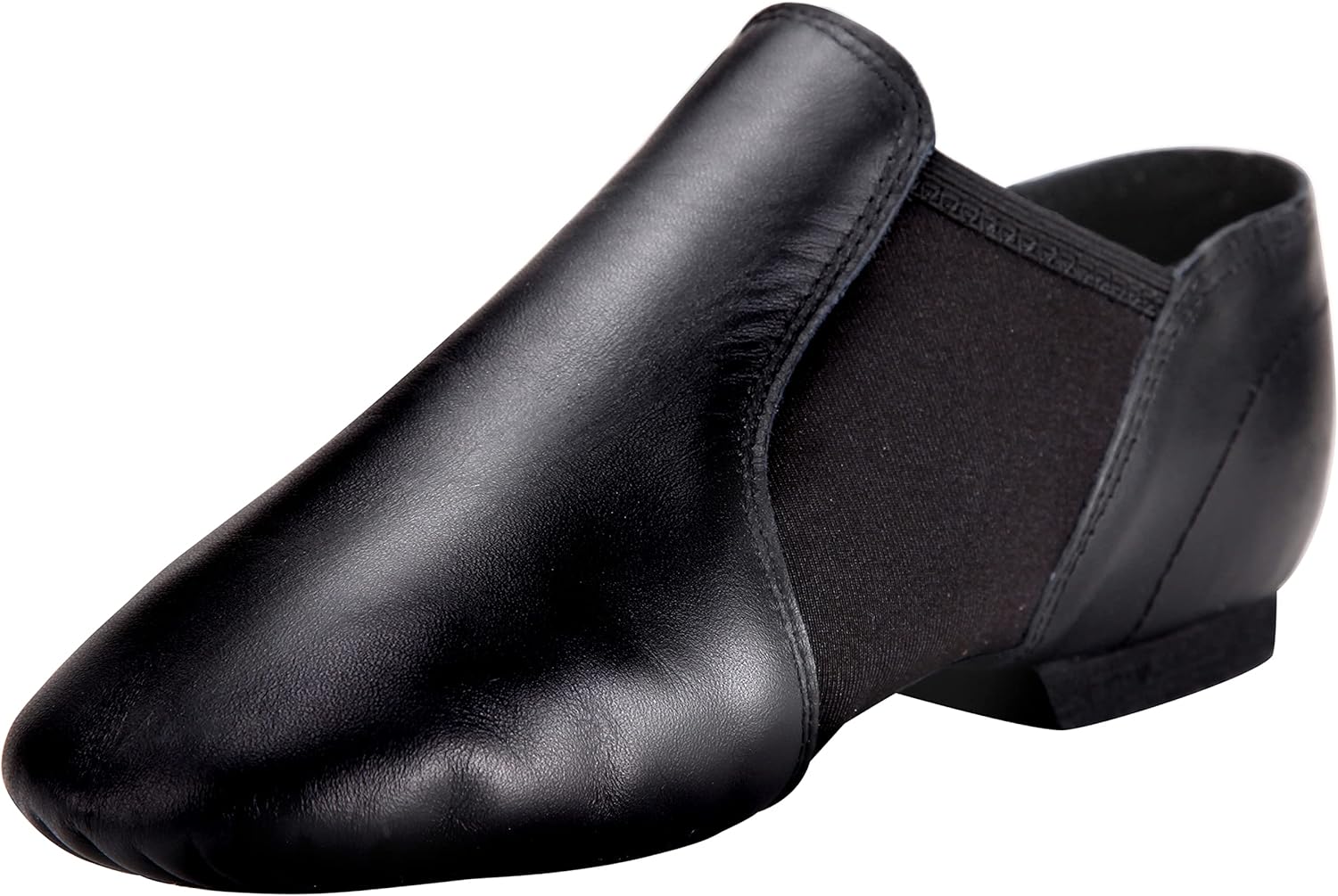 Linodes Unisex Leather Upper Jazz Shoe Slip-on for Dance Lovers