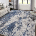 Area Rug Living Room Rugs 5x7 Modern Abstract Soft Indoor Carpet - Non