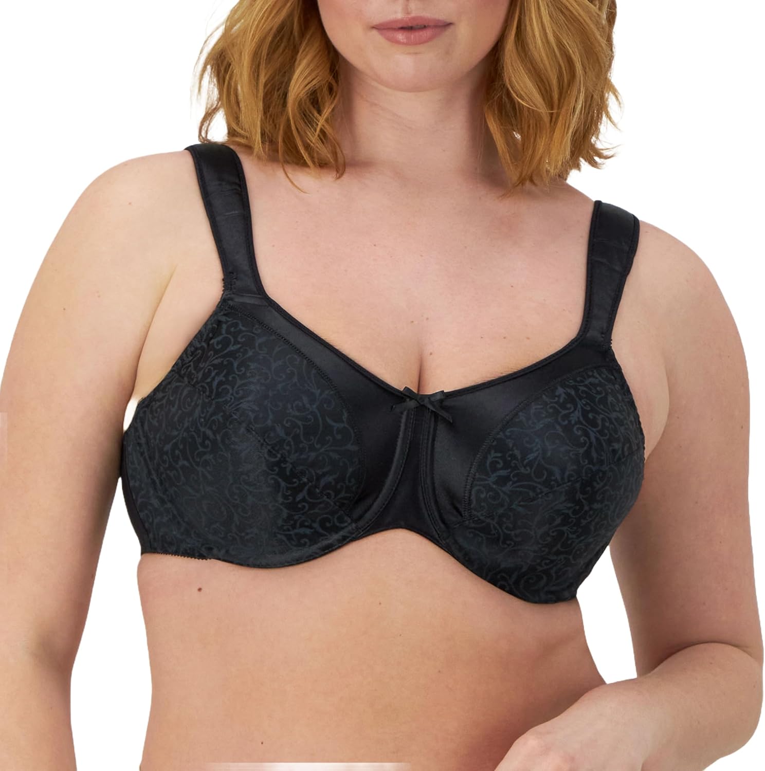 Bali Women's Satin Tracings Minimizer Underwire Bra Review