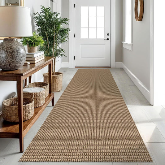 IOHOUZE Washable Runner Rug 2.6x10 Non Slip for Hallway