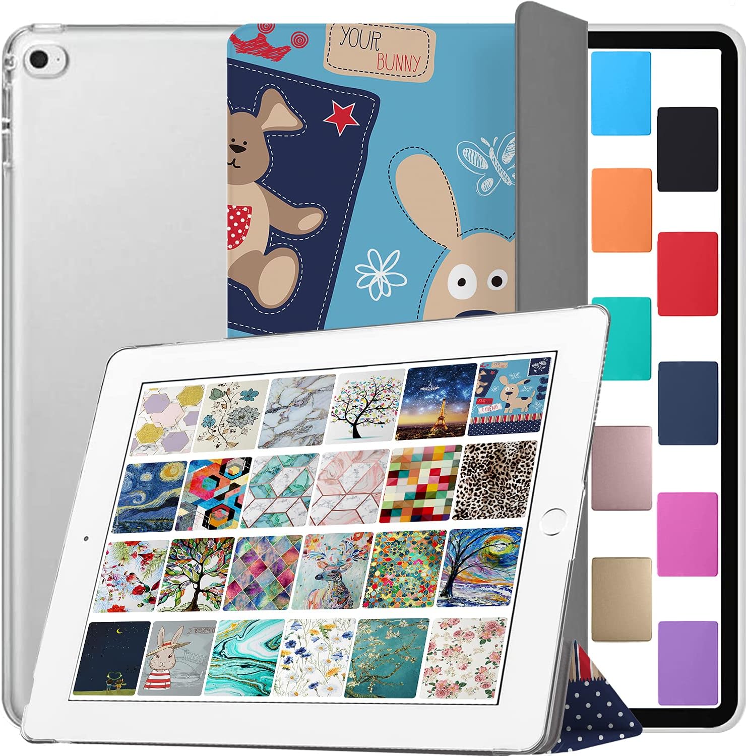 DuraSafe Cases for iPad Mini 4 - Stylish Puppy Friend Cover