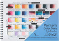 Painters Color Diary 9x12 140lb Spiral-Bound Color Swatch Book