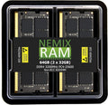 NEMIX RAM 64GB DDR4 3200MHZ Laptop Memory Upgrade Kit
