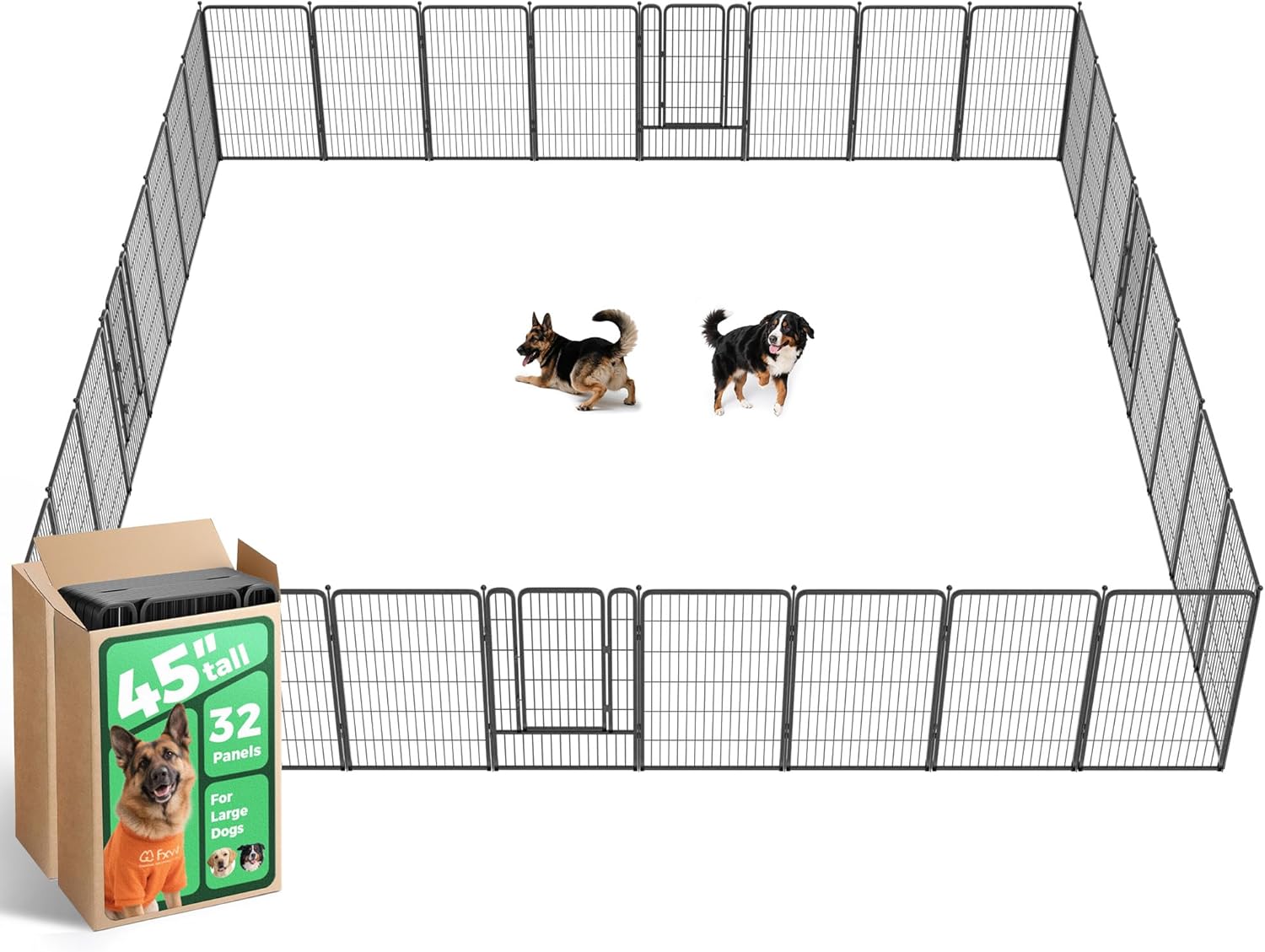 FXW Rollick Unleashed Dog Playpen for Indoor and Outdoor Use