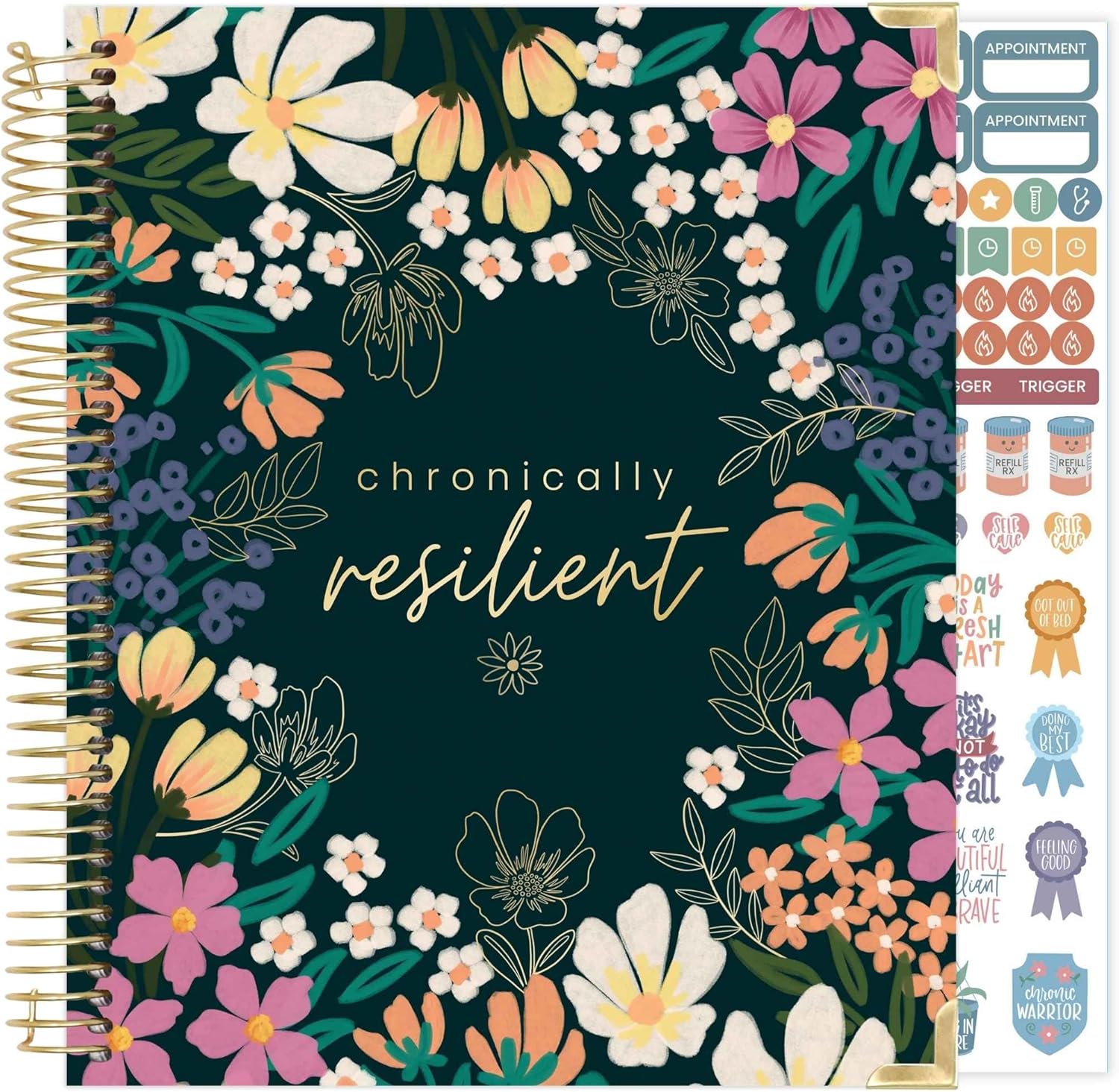 bloom daily planners Undated Chronic Illness Planner Review