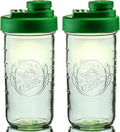 Mason Jar Pint and Half Drinking Cup with Pouring Lid - Travel
