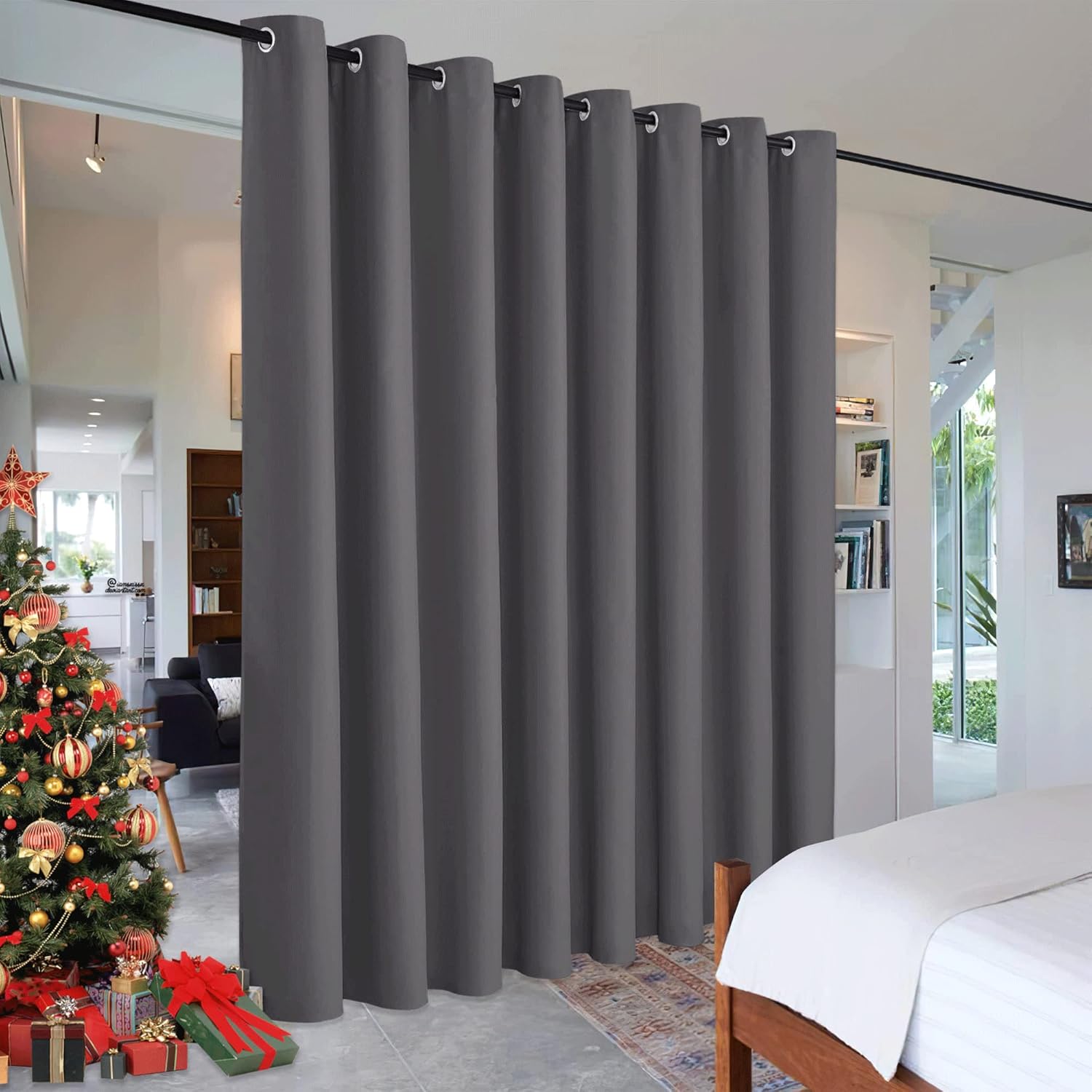 RYB HOME Extra Wide Curtains for Room Separation and Privacy