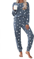 Women's Ekouaer Cotton-Feel Pajama Set S-XXL - Soft Long Sleeve
