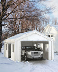 10X20 FT Carport Canopy - Heavy Duty Portable Garage Shelter