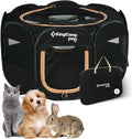 Portable Dog Playpen for Indoor and Outdoor Use by KingCamp