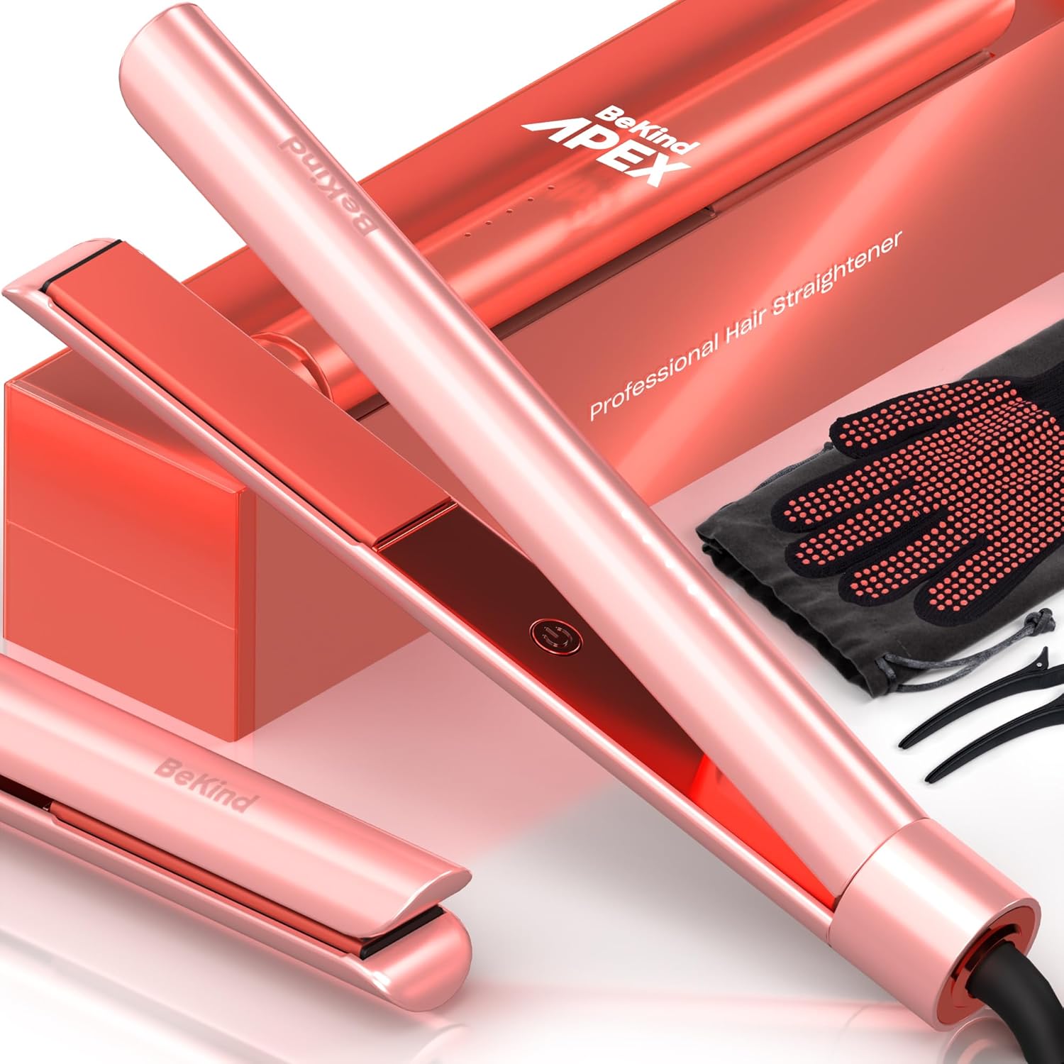 BeKind Apex 2-in-1 Hair Straightener for Effortless Styling