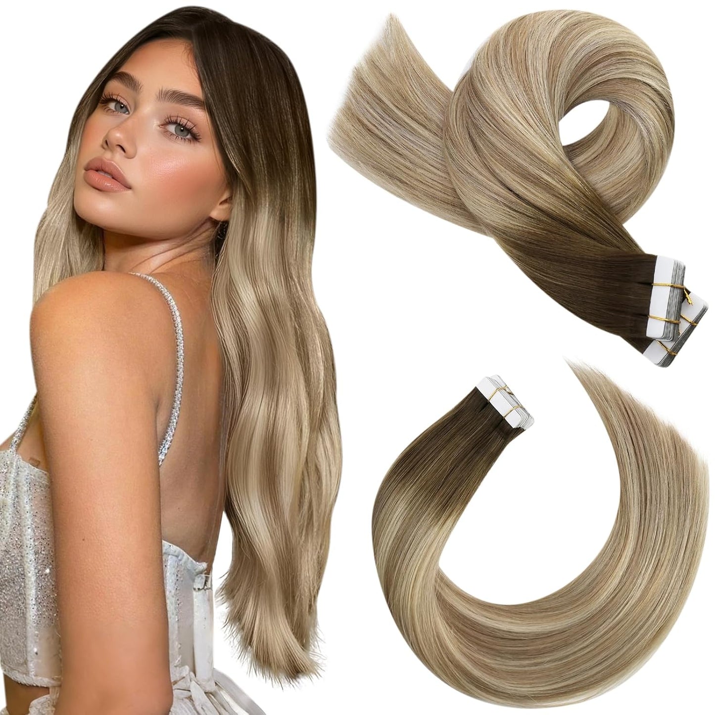 Moresoo Ombre Tape in Extensions for Stunning Hair Transformations
