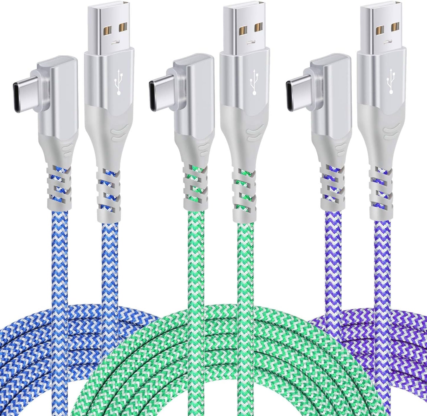 Pofesun 10ft Fast Charge USB C Cable - Samsung & LG Compatible