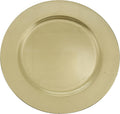 SARO LIFESTYLE Classic Gold Charger Plates Set