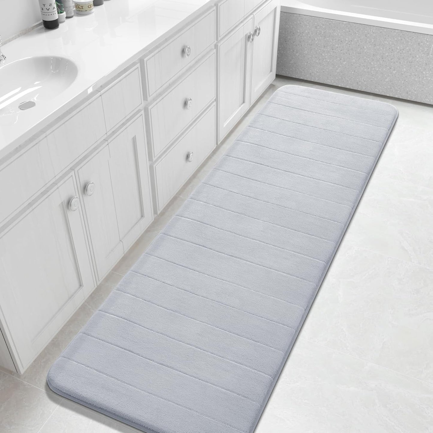 Yimobra Bathroom Runner Rugs 72in Non Slip Washable Memory Foam