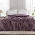 TOONOW Fleece Bed Blanket King Size 90x108 in - Super Soft Plush