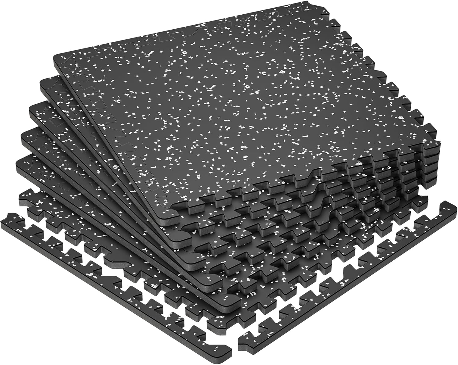 SUPERJARE 0.79 Inch Gym Flooring for Home Gym and Fitness Room
