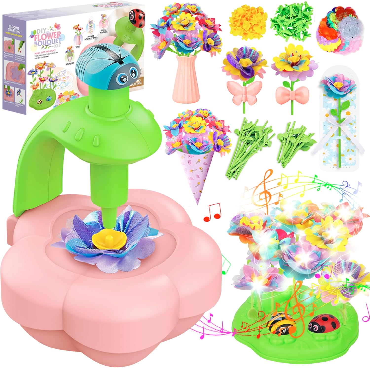 Kids Craft Kits with Light and Music for Creative Fun