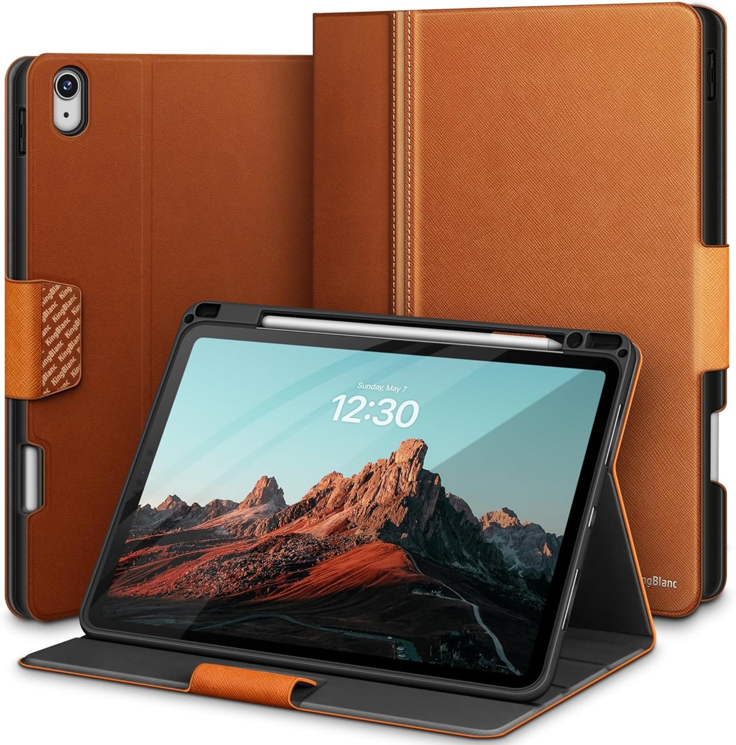KingBlanc Case for iPad Pro 11-inch M4 2024 with Pencil Holder