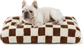 Lesure Dog Bed Medium Size Thick Shredded Foam Pet Mattress - Cozy