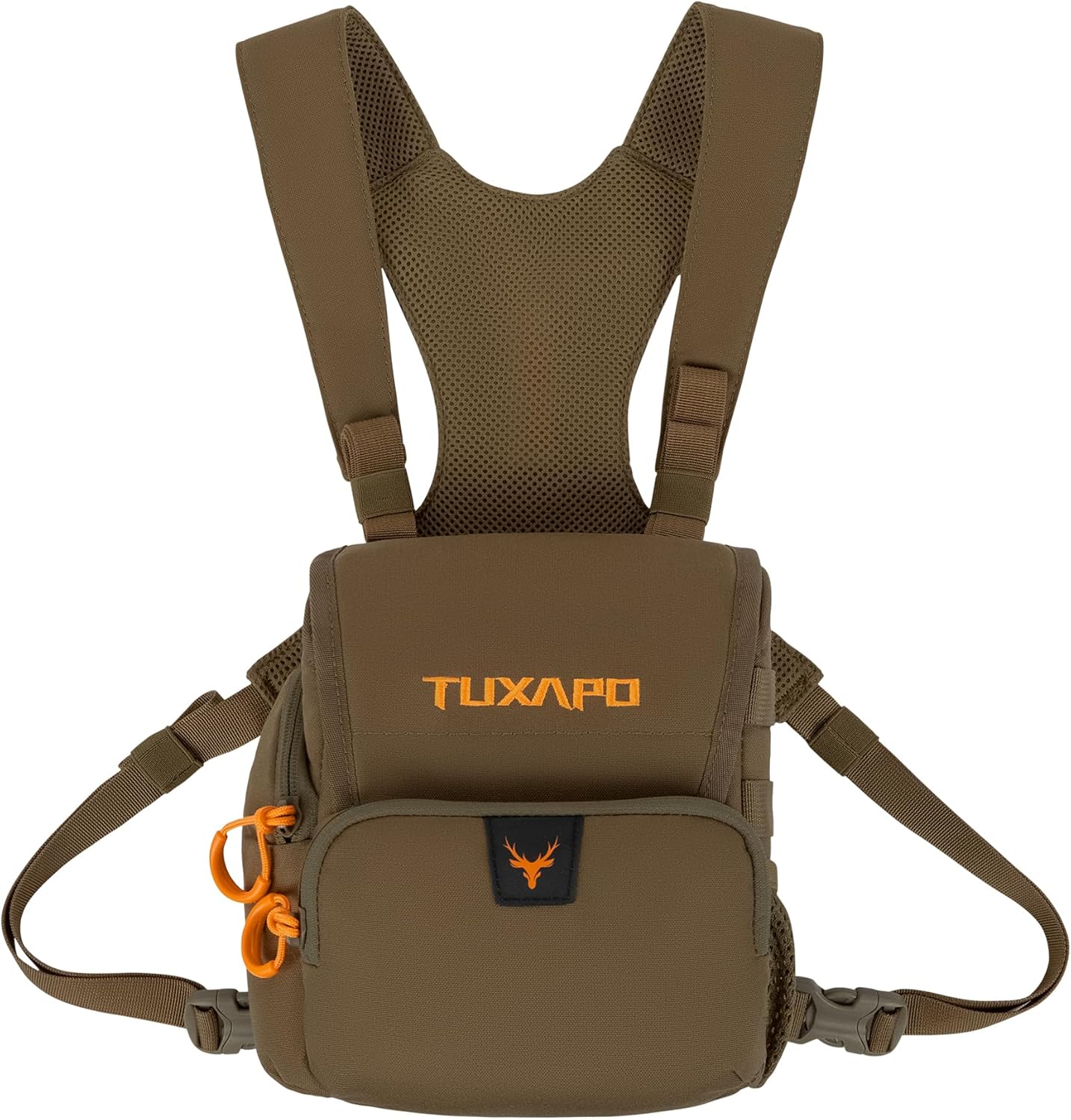 Binocular Harness Chest Pack with Rangefinder Pouch for Hunting