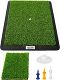 Golf Hitting Mat Practice Mat with Swing Path Feedback - Portable