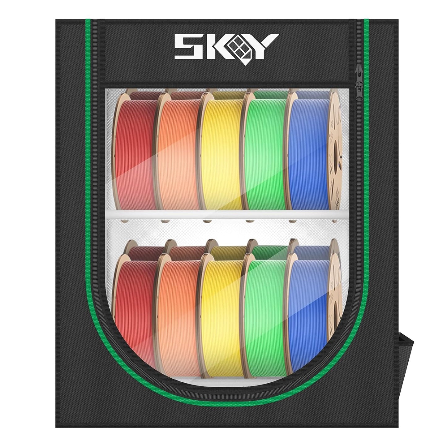 3D Printer Filament Storage Box for Organized Printing Supplies