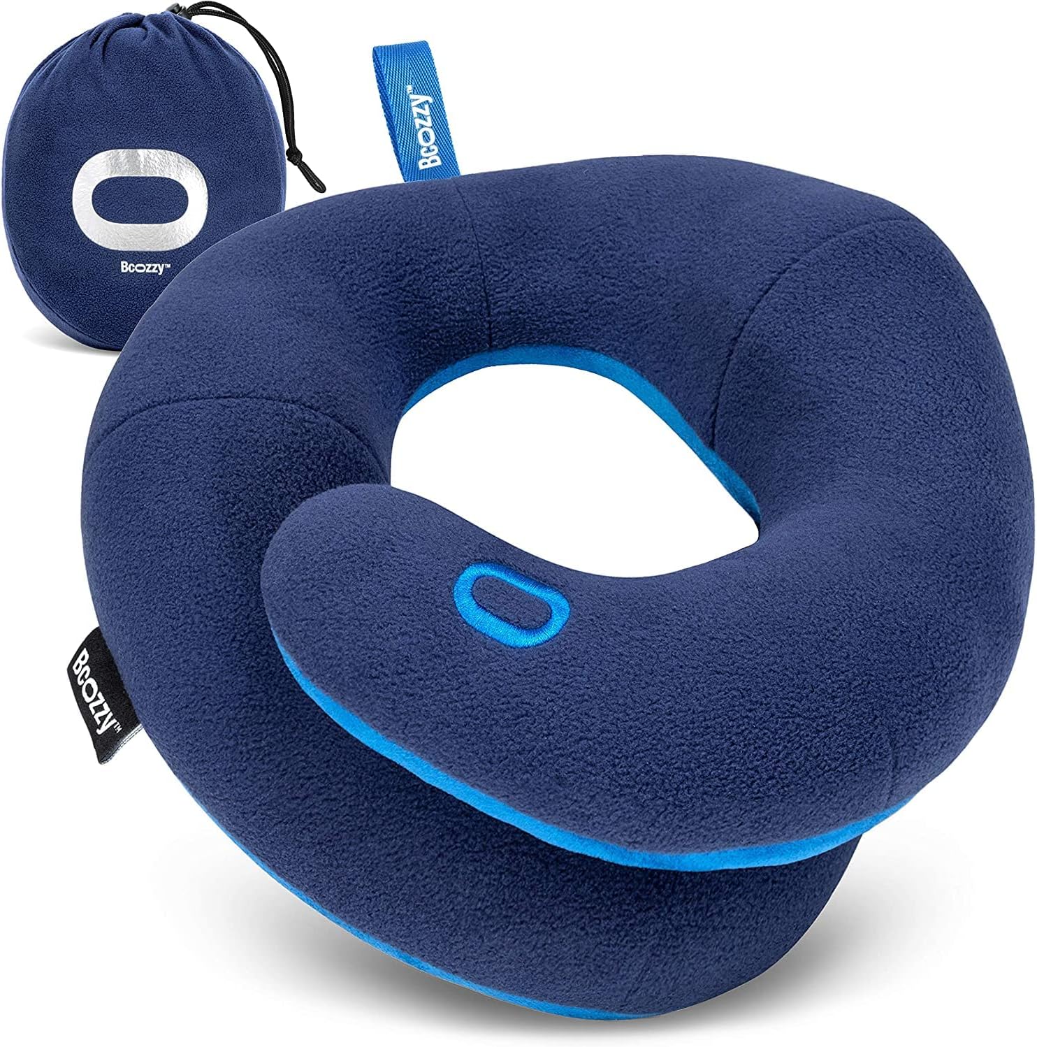 BCOZZY Kids Travel Neck Pillow for Comfortable Sleep Anywhere