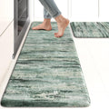 KIMODE Kitchen Mats Cushioned Anti Fatigue Rugs Set of 2 - Supportive