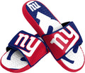 FOCO Mens NFL Team Logo Sport Shower Gel Slide Flip Flop (Style HJBX)