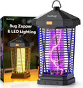 LED Bug Zapper Outdoor and Lighting - Dual-Band Mosquito Killer