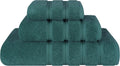 American Soft Linen Premium 3 Piece Towel Set - Soft, Absorbent Teal