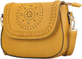 KKXIU Crossbody Bags for Women Hollow Purses with Adjustable Strap