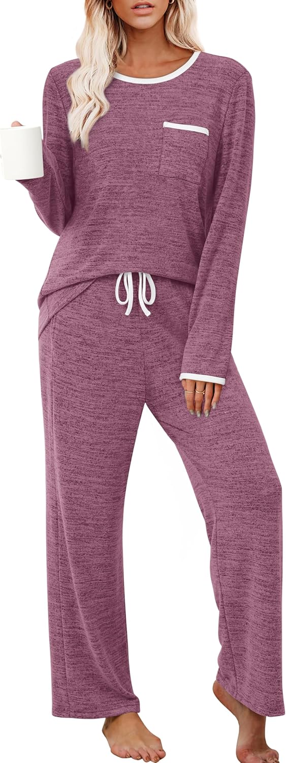 XIEERDUO Womens Pajama Sets Soft Pjs for Cozy Sleep and Lounge