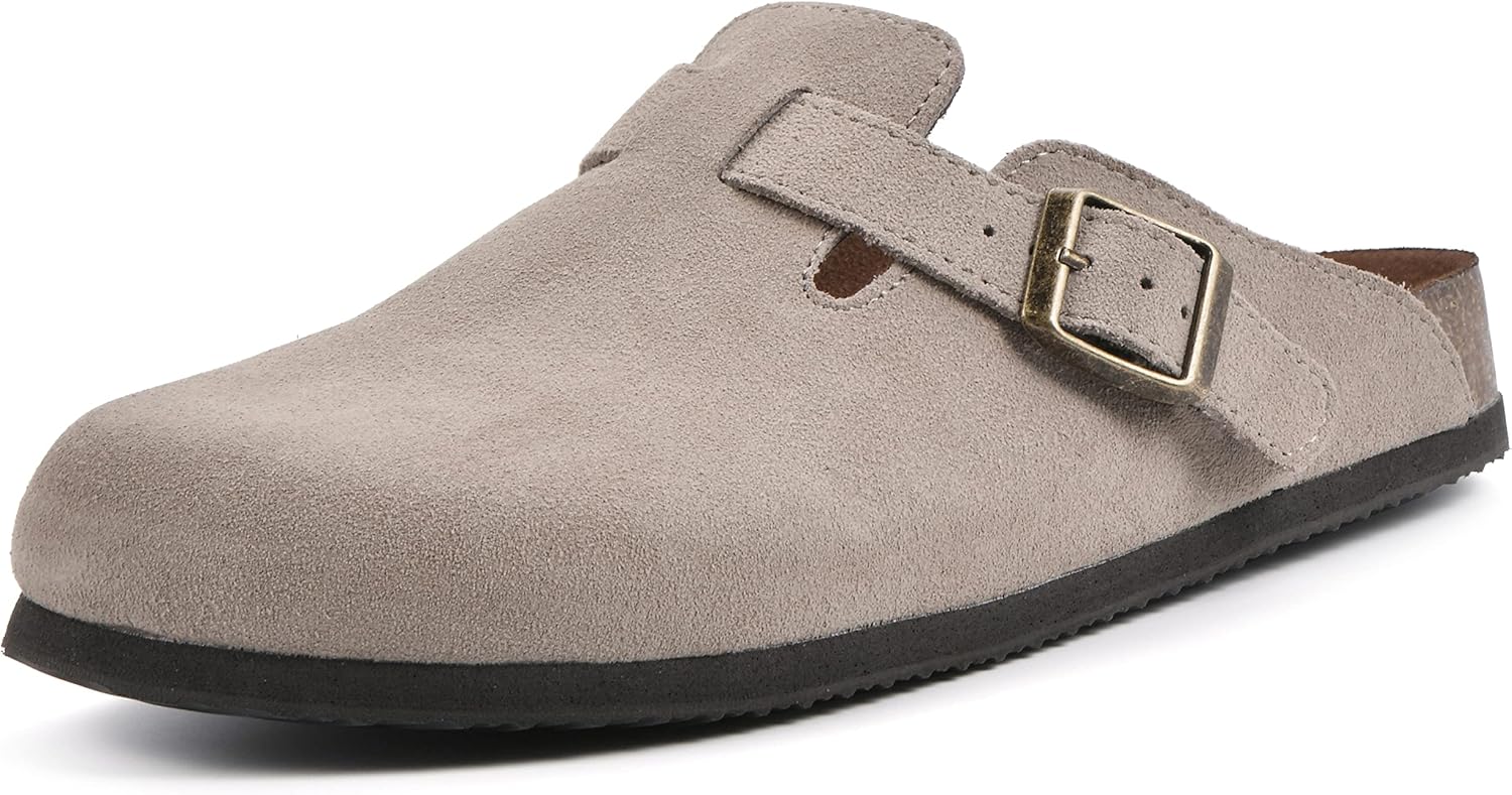 White Mountain Women's Bari Clog with Faux Shearling Lining