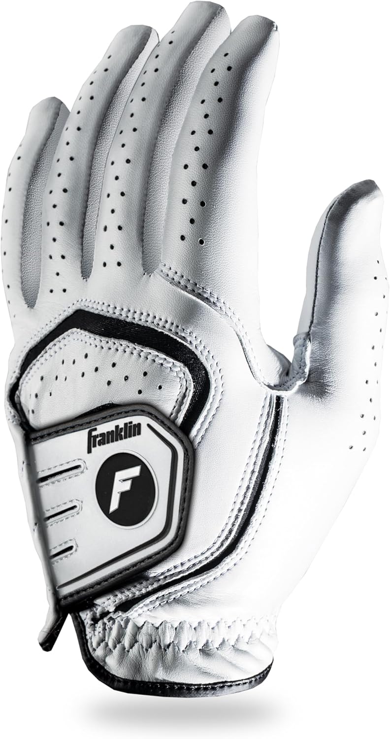Franklin Sports Pro Golf Glove - Premium Leather, Maximum Grip