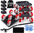 Heavy Furniture Movers with 5 Wheels Rotatable Dolly - Heavy Duty