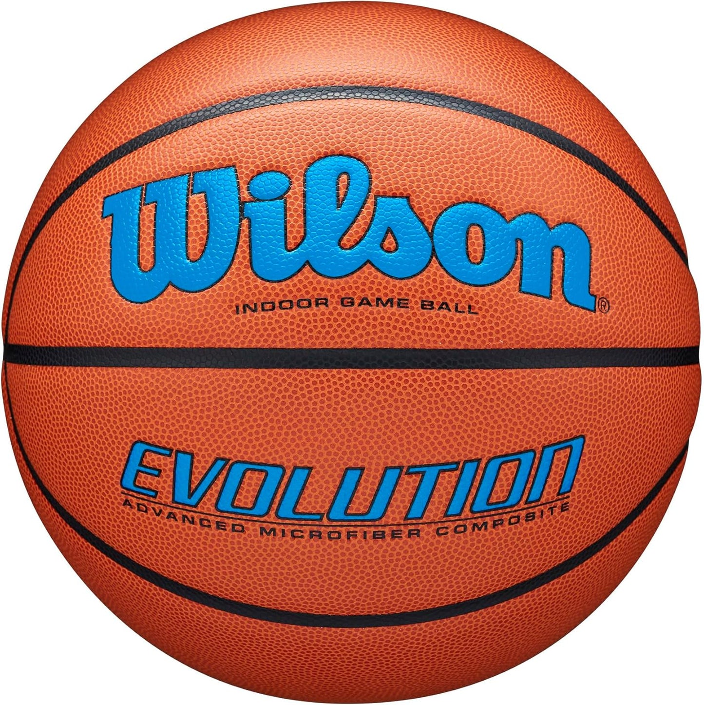 WILSON Evolution Indoor Game Basketballs for All Skill Levels